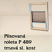 Plisovaná roleta P 489