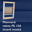 Plisovaná roleta PR 104