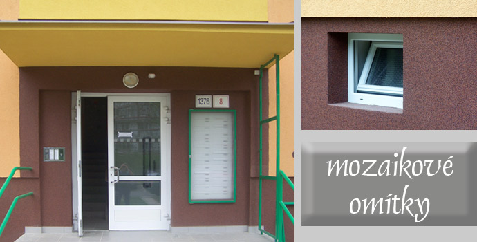 dekorativní mozaikové omítky Stomix