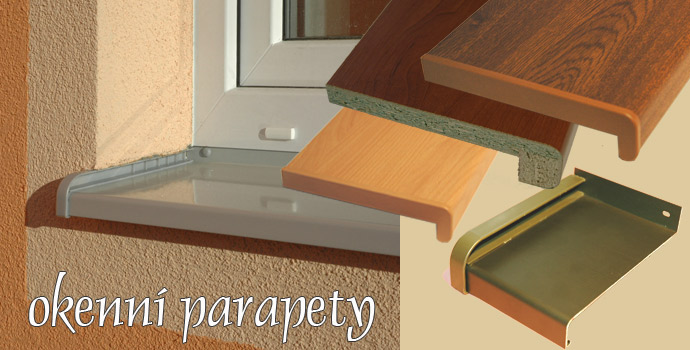 okenní parapety