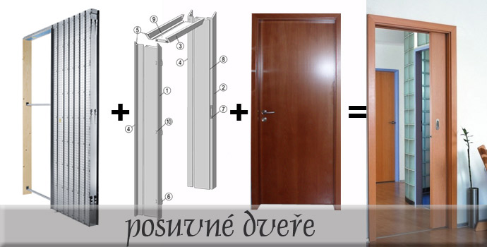 posuvné dveře