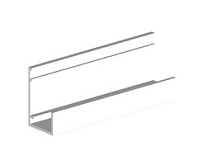 Zakládací J profil 1-dílný Vinylit Decor V2126 - 3002 WOODEC Sheffield Oak Alpine /3 m