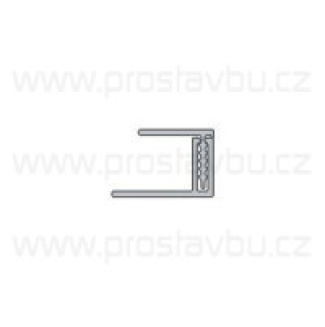PROFIL poč.a konc. &quot;složený&quot; Nordica P125 - tmavý dub 1025
