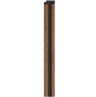 Pravá lemovací lišta LINERIO R-TRIM S-LINE - Mocca /2,65 m