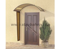 Boční stěna Robelit pro obloukové stříšky 130x53x30cm