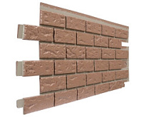 Fasádní obklad - panel NOVIK Hand Laid Brick HL100 - 110 Red Blend /0,472 m2