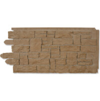 Fasádní obklad - panel NOVIK Stacked Stone SK100 - 320 Terra /0,456 m2
