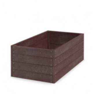 Vyvýšený záhon 120x66x53 cm Traplast T09122 - hnědý