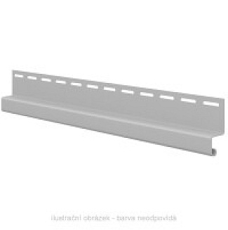 Okapový profil DECO SIDING SV-16 - 05 světle šedá /3,05 Okapový profil DECO SIDING SV-16 - 05 světle šedá /3,05