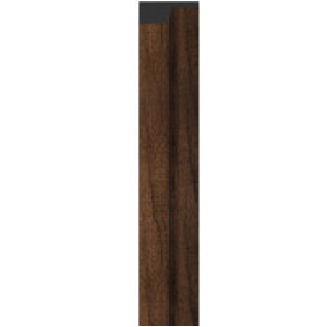 Levá lemovací lišta LINERIO L-TRIM L-LINE - Chocolate /2,65 m