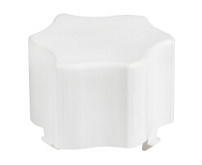 Parkovací značka geoPARK GPS5 bílá - pro dlažbu SE50 MAX /1 ks