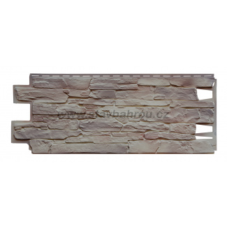 Obkladový panel Solid Stone 004 krémově-hnědá s hnědým (portugal)