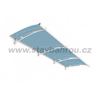 Vchodová stříška Polymer, Lightline L 2700 x 950 mm markýza