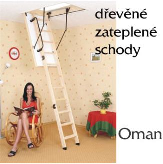 Skládací půdní schody Oman Extra