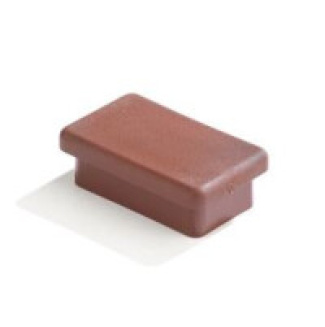 Záslepka kovového nosníku plastová 50x30 mm T99448 - cihlová