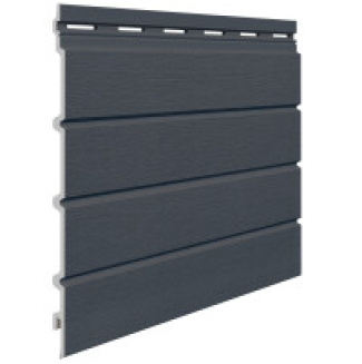 Fasádní obklad - čtverná deska KERRAFRONT WOOD Modern FS-304 - 08 antracitová (Anthracite) /6 m