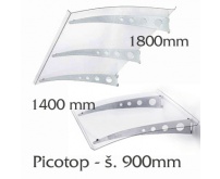 Vchodová stříška Polymer, Picotop 1800x900mm