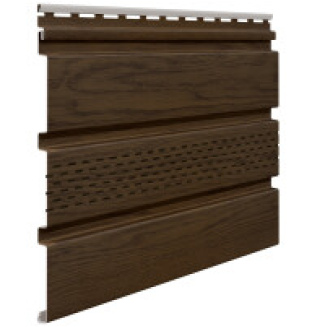 Podhledový obklad větrací - INFRATOP SOFFIT SVP-07 - 64 ořech /0,30 x 2,70 m