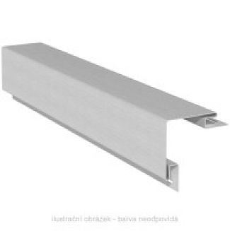 Rohový profil široký DECO SIDING SV-12 - 05 světle šedá /3,05 m