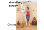 Skládací půdní schody Oman Zasouvací
