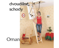 Skládací půdní schody Oman Zasouvací