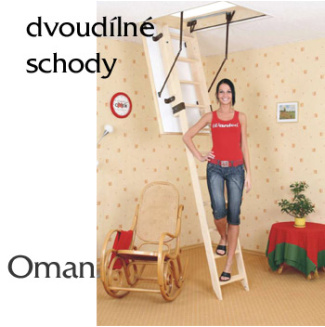 Skládací půdní schody Oman Zasouvací