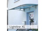 Vchodová stříška Polymer, Lightline XL 2050 x 1420 mm markýza