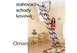 Skládací půdní schody Oman Nůžkové