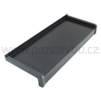 Parapet venkovní hliníkový ohýbaný EKONOMIK PA5210 - 210 mm - 06 antracitová šedá