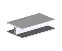 Spojovací H profil 2-dílný Vinylit Decor V2119 - 9036 WOODEC Turner Oak Walnut /3 m