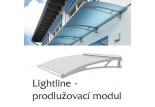Prodlužovací modul pro vchodovou stříšku Polymer, Lightline XL