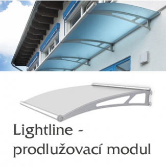 Prodlužovací modul pro vchodovou stříšku Polymer, Lightline XL