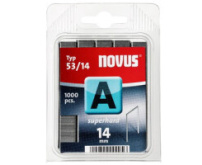 Spony &quot;A&quot; NOVUS typ 53/ 14 mm super tvrdé /1000 ks