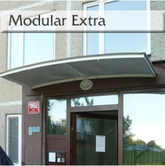 Stříška na zateplení - Modular Extra