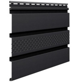 Podhledový obklad větrací - INFRATOP SOFFIT SV-07 - 09 grafitová /0,30 x 2,70 m