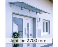 Vchodová stříška Lightline 2700 x 950 mm                   iiiiiiiiiiiiiii