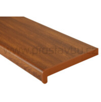 Krytka boční plastová DECOSILL PP4600 - 600 mm - zlatý dub (oboustranná)