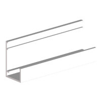 Zakládací J profil 1-dílný Vinylit Decor V2126 - 0000 ostatní fólie EXKLUZIV /3 m Zakládací J profil 1-dílný Vinylit Decor V2126 - 0000 ostatní fólie EXKLUZIV /3 m