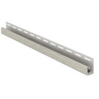 Ukončovací J-profil WOOD SIDING SV-15 - 54 stříbrný cedr /3,05 m