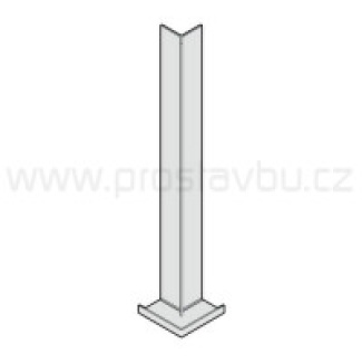 Spojka - vnitřní kout DecoFOAM P6075 - bílá 003