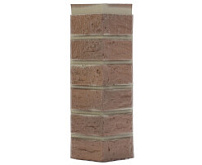 Vnější roh 2-dílný NOVIK Hand Laid Brick HL202 - 110 Red Blend