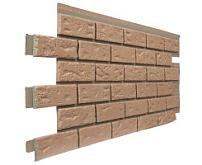 Fasádní obklad - panel NOVIK Hand Laid Brick HL100 - 109 Desert Blend /0,472 m2