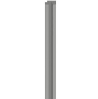 Pravá lemovací lišta LINERIO R-TRIM S-LINE - Grey /2,65 m