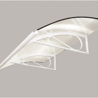 Markýza Robelit Retro 160x90cm - bílá, výplň polykarbonát