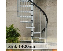 Točité venkovní schodiště Zink 1400mm