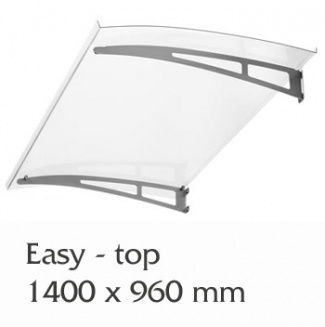 Vchodová stříška Polymer, Easy Top 1400 x 900mm 