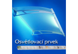 Osvětlovací prvek pro stříšky Polymer Lightline