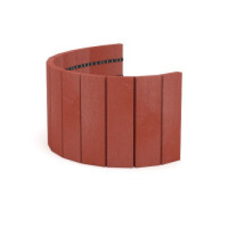 Palisáda 290x21x1014 mm rovná Traplast T99581 - cihlová