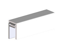 Ukončovací/lemovací U profil 2-dílný Vinylit Decor V2115 - 0000 ostatní fólie STANDARD /3 m