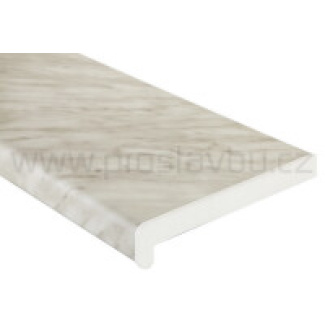 Krytka boční plastová DECOSILL PP4600 - 600 mm - mramor (oboustranná)